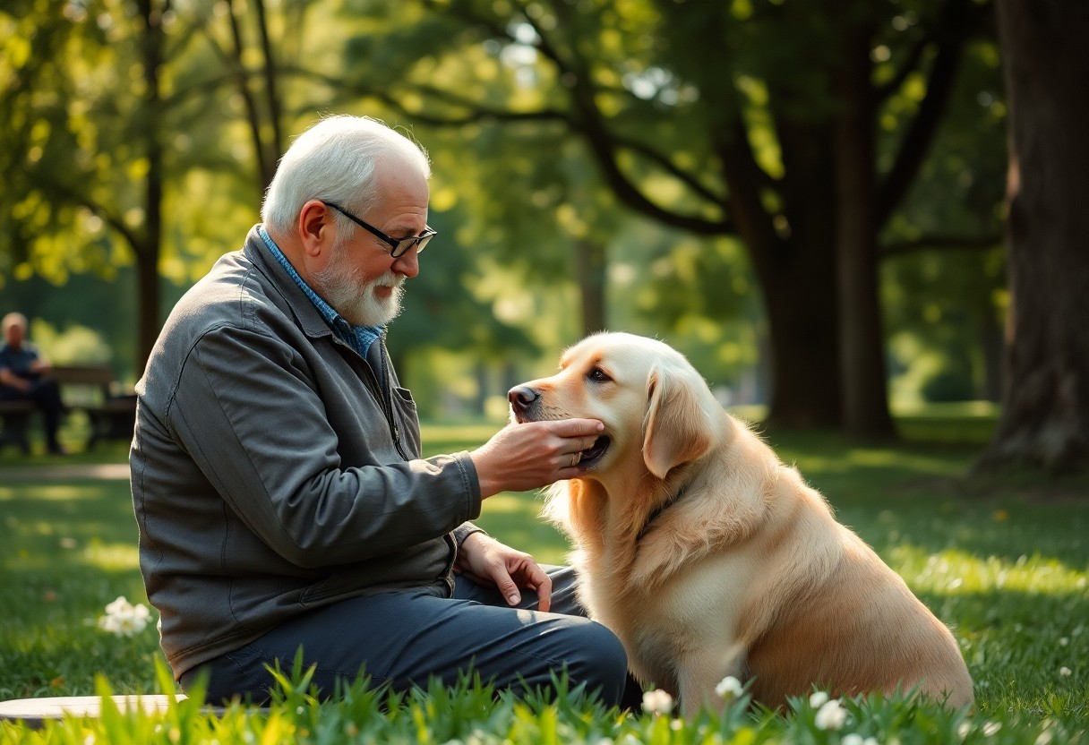 Relazioni speciali tra cani e anziani - benefici per entrambi i soggetti. Esperienze e dati su quanto il cane giovi a salute e umore degli anziani. 1