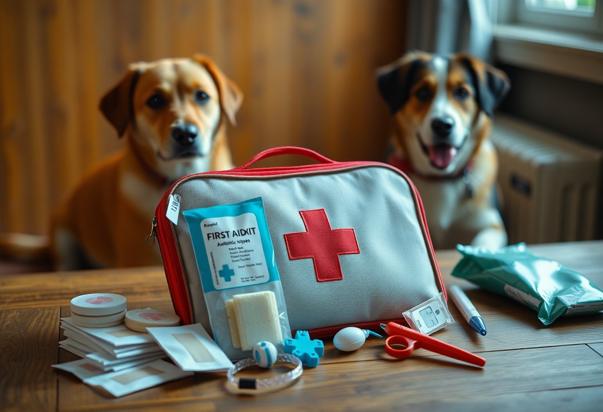 Come costruire un kit di pronto soccorso per cani da tenere in casa. Elenco degli strumenti indispensabili da avere per ogni evenienza. 1